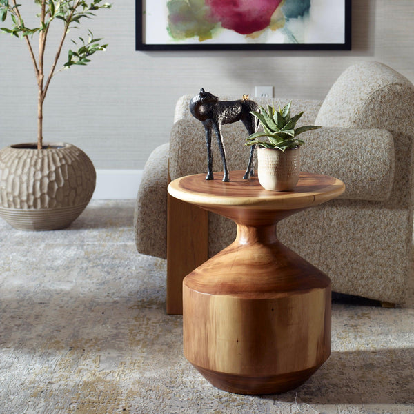 Accent Table Lynx Hourglass Accent Table