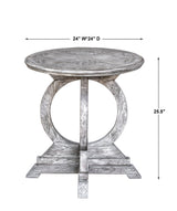 Accent Table Maiva White Side Table