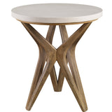 Accent Table Marnie Limestone Side Table