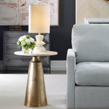 Accent Table Midsummer Antique Brass Accent Table