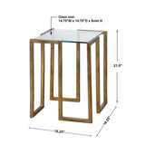 Accent Table Mirrin Accent Table