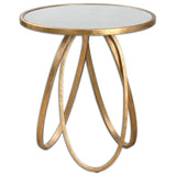 Accent Table Montrez Gold Side Table