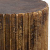 Accent Table Peaks And Valleys Gold Accent Table