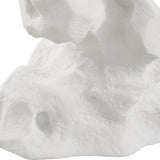 Accent Table Remnant White Stone Drink Table