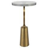 Accent Table Ringlet Brass Accent Table