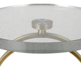 Accent Table Ringlet Brass Accent Table