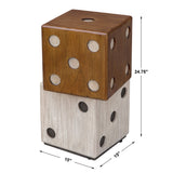 Accent Table Roll The Dice Accent Table
