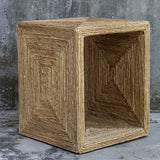 Accent Table Rora Coastal Woven Side Table