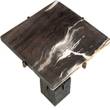 Accent Table Rowman Petrified Wood Accent Table