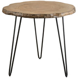Accent Table Runay Wood Slab Side Table