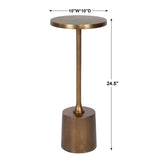 Accent Table Sanaga Drink Table Gold