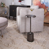 Accent Table Sanaga Drink Table Nickel