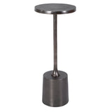 Accent Table Sanaga Drink Table Nickel