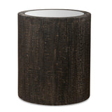 Accent Table Sequoia Mirrored Drum Table