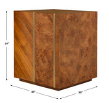 Accent Table Seven Wonders Wooden Side Table