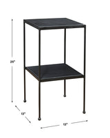 Accent Table Sherwood Square Marble Accent Table