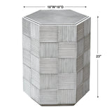 Accent Table Silo Hexagonal Accent Table