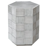 Accent Table Silo Hexagonal Accent Table