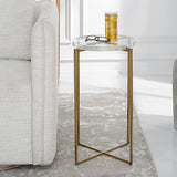 Accent Table Star-crossed Glass Accent Table
