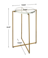 Accent Table Star-crossed Glass Accent Table