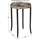 Accent Table Stiles Rustic Accent Table