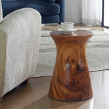 Accent Table Swell Wooden Accent Table
