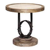 Accent Table Sydney Light Oak Side Table