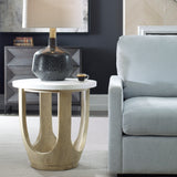 Accent Table Tatli Stone Top Side Table