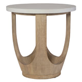 Accent Table Tatli Stone Top Side Table