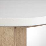 Accent Table Tatli Stone Top Side Table