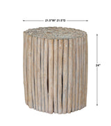 Accent Table Tectona Teak End Table