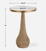 Accent Table Terra Brass Accent Table