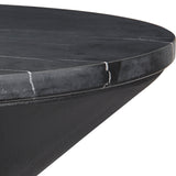 Accent Table Time's Up Hourglass Shaped Side Table