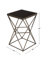 Accent Table Uberto Caged Frame Accent Table