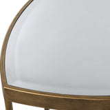 Accent Table Vista Gold Nesting Tables // Set Of 2