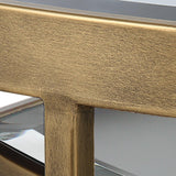 Accent Table Vista Gold Nesting Tables // Set Of 2