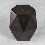 Accent Table Volker Black Geometric Accent Table