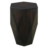 Accent Table Volker Black Wooden Side Table
