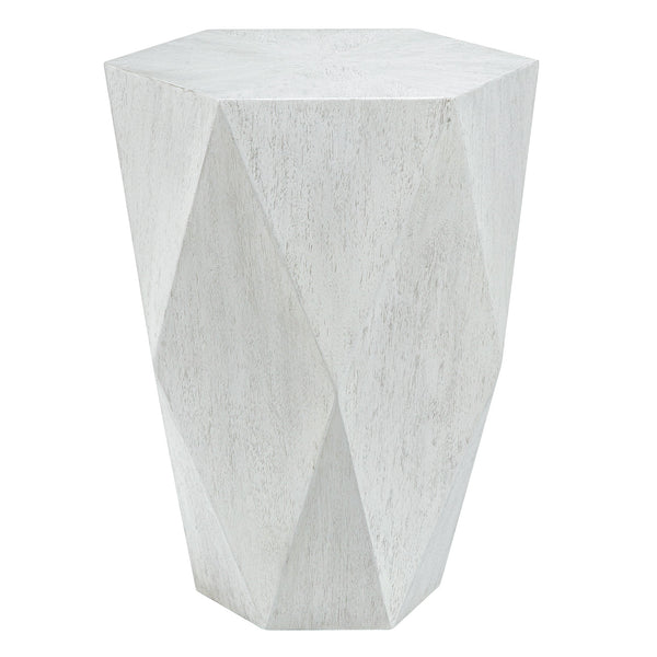 Accent Table Volker White Side Table 