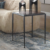 Accent Table Wavelet Iron Side Table