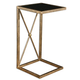 Accent Table Zafina Gold Accent Table