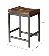 Bar & Counter Stools Beck Wood Counter Stool