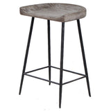 Bar & Counter Stools Cordova Carved Wood Counter Stool