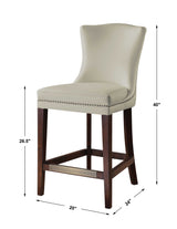 Bar & Counter Stools Dariela Counter Stool // Cream