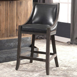 Bar & Counter Stools Elowen Leather Counter Stool