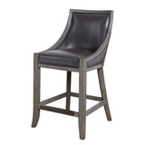 Bar & Counter Stools Elowen Leather Counter Stool
