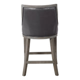 Bar & Counter Stools Elowen Leather Counter Stool