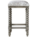 Bar & Counter Stools Estes Counter Stool // Faux Cow Hide
