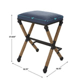 Bar & Counter Stools Firth Rustic Counter Stool // Navy