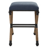 Bar & Counter Stools Firth Rustic Counter Stool // Navy
